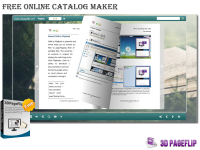 3DPageFlip Free Online Catalog Maker screenshot