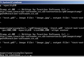 PDF Image Stamp Server screenshot
