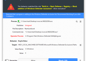 iDefender screenshot