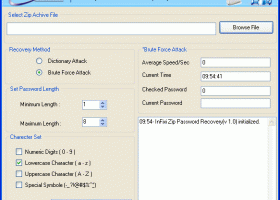 Zip Password Recovery screenshot