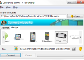 Convertilla screenshot