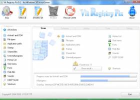 Vit Registry Fix Free Edition screenshot
