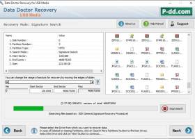 Removable Media Data Recovery Software screenshot