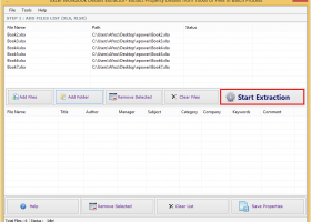Excel Workbook Details Extractor screenshot