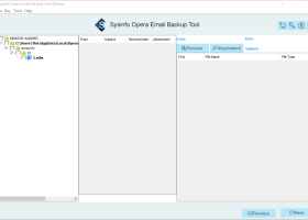 Sysinfo Opera Mail Backup Tool screenshot