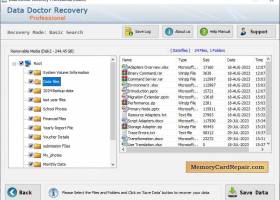 Data Restore Software screenshot