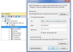 dotConnect for Salesforce MC screenshot
