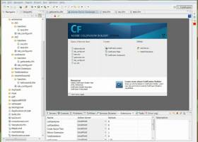 Adobe ColdFusion Builder screenshot