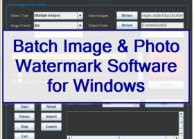 VeryUtils Image Watermark screenshot