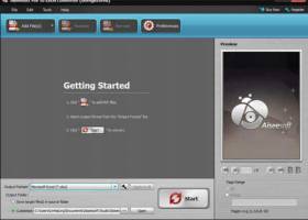 Aiseesoft PDF to Excel Converter screenshot