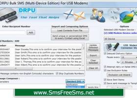SMS Software for USB Modems screenshot