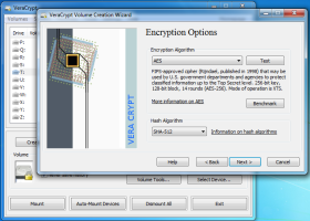 VeraCrypt screenshot