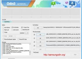 Samsung Odin screenshot