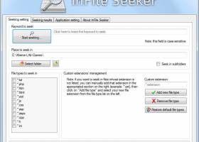 InFile Seeker screenshot