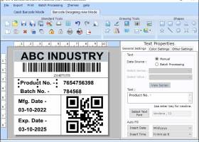 Warehousing Label Designing Software screenshot