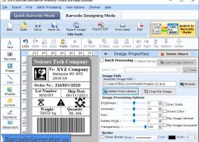 Inventory Barcode Generator Software screenshot