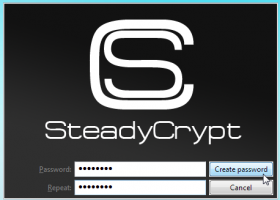 SteadyCrypt screenshot