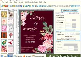 Wedding Card Designing Software screenshot