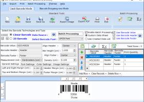 Publishing Barcode Label Designing Tool screenshot
