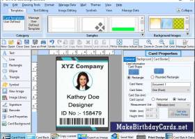 Identity Card Creation Software screenshot