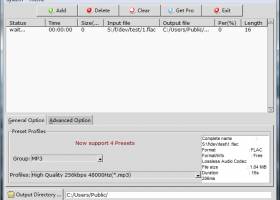FLAC Converter screenshot