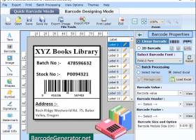 Barcode Generator Software for Publisher screenshot