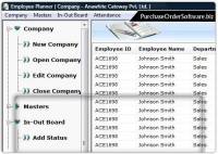 Staff Management Software screenshot