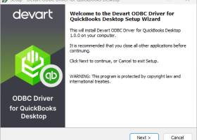 QuickBooks Desktop ODBC Driver by Devart screenshot
