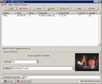 MOV AVI Converter screenshot