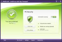 Webroot AntiVirus with Spy Sweeper 2011 screenshot