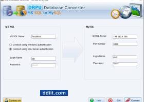 Database Conversion Software screenshot