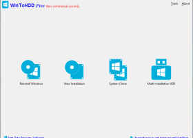 WinToHDD screenshot