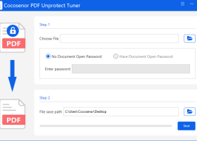 Cocosenor PDF Unprotect Tuner screenshot