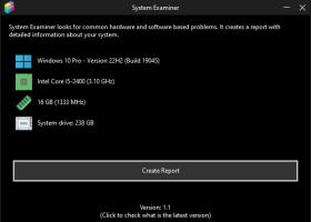 System Examiner screenshot