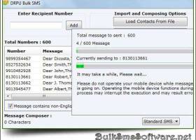 Order Bulk SMS screenshot