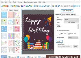 Customize Birthday Cards screenshot