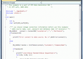 DTM Data Generation SDK screenshot