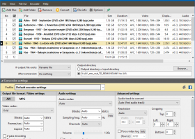 Pazera Free MKV to AVI Converter screenshot