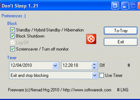 Don&#039;t Sleep screenshot