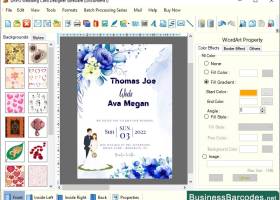 Card Design Templates Software screenshot