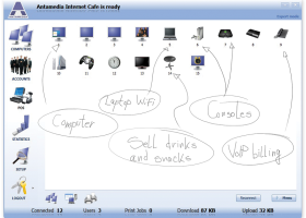 Internet Cafe Software screenshot