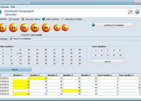 Esmistudio EuroJackpot Generator screenshot
