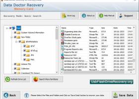 Flash Card Data Recovery Software screenshot