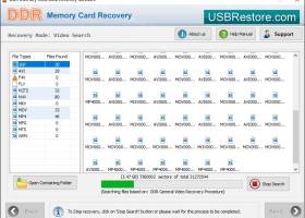 Memory Card Restore Software screenshot