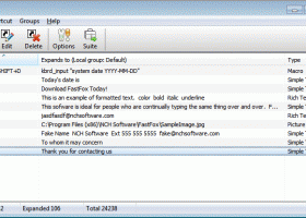 FastFox Text Expander screenshot
