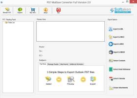 Convert Outlook PST File screenshot