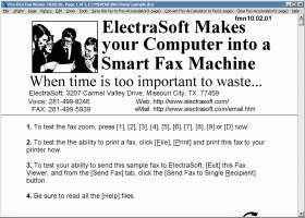 Pcx-Dcx Fax Viewer screenshot