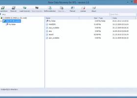 Raise Data Recovery for XFS screenshot