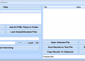 HTML Search Multiple Files At Once Software screenshot
