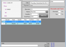 Vladovsoft Sklad screenshot